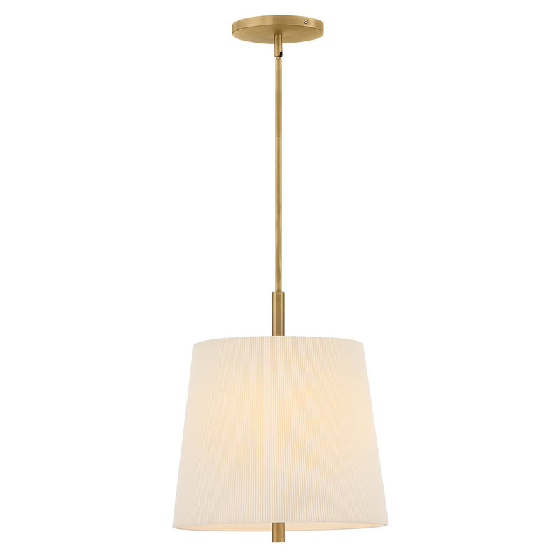 Clive 4-Light Pendant in Heritage Brass