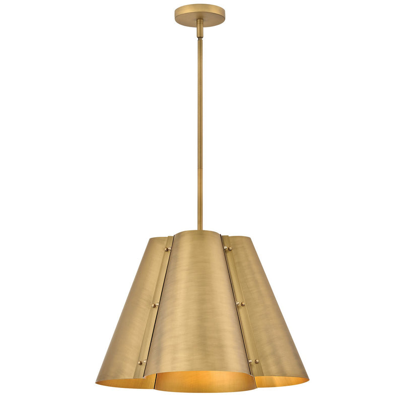 Bowman 3-Light Pendant in Heritage Brass