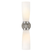 Alexis 2-Light Bath Sconce in Polished Nickel