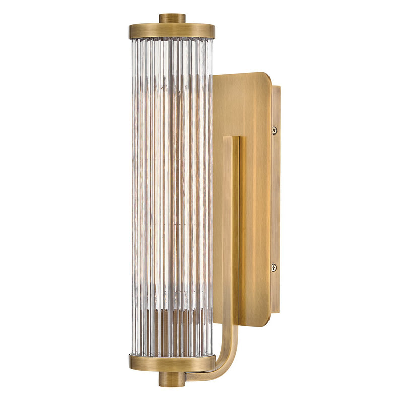 Ellery Bath Sconce in Heritage Brass