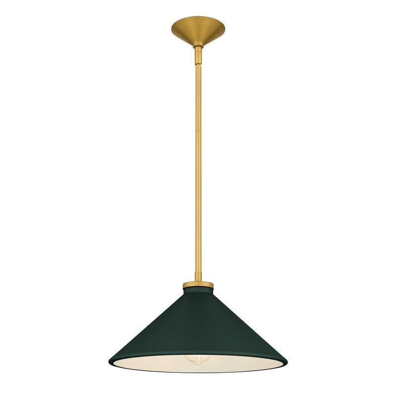 Bradbury Pendant in Dark Green