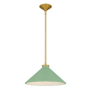 Bradbury Pendant in Light Green
