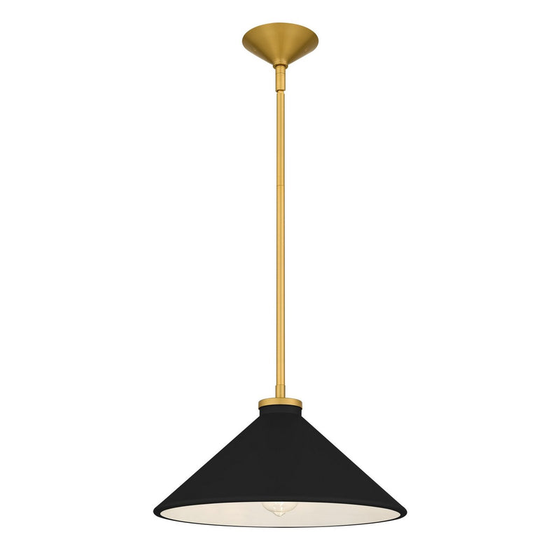 Bradbury Pendant in Matte Black