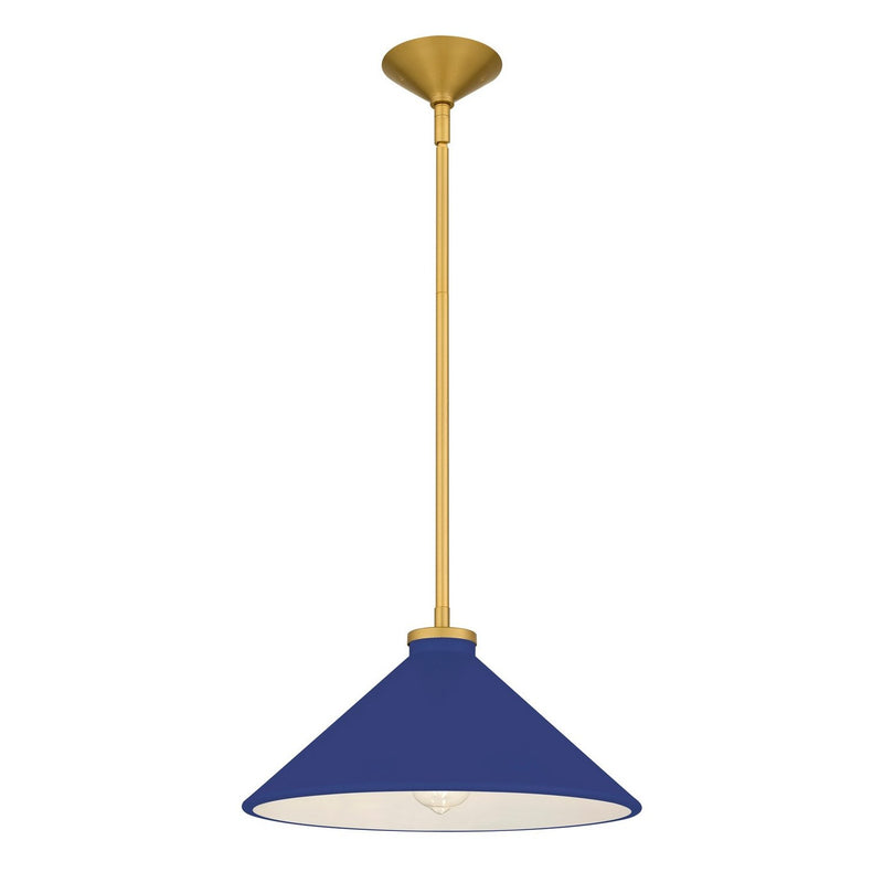 Bradbury Pendant in Navy