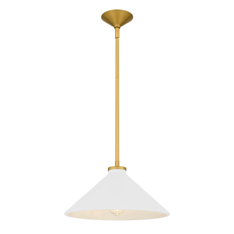 Bradbury Pendant in White