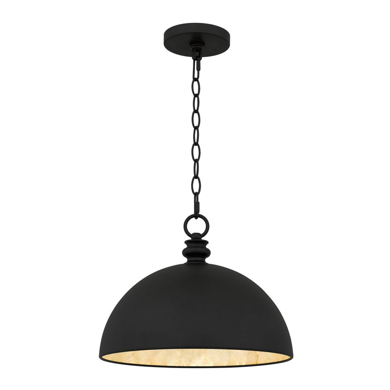Braylon Pendant in Matte Black
