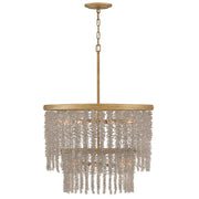 Rubina 10-Light Pendant in Burnished Gold