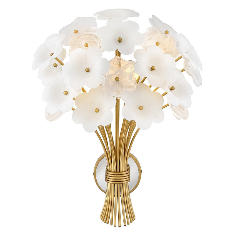 Marianne 2-Light Wall Sconce in Deluxe Gold
