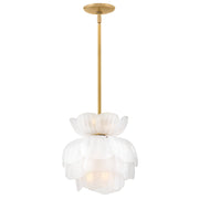 Fantine 6-Light Pendant in Unlacquered Brass