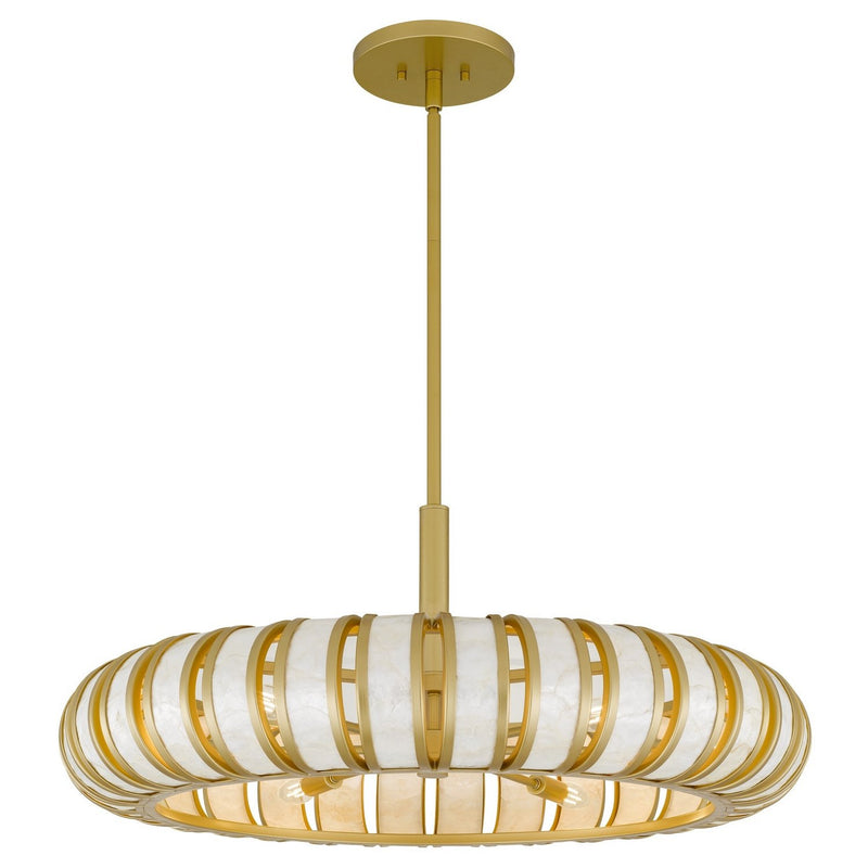 Knight 6-Light Pendant in Soft Gold