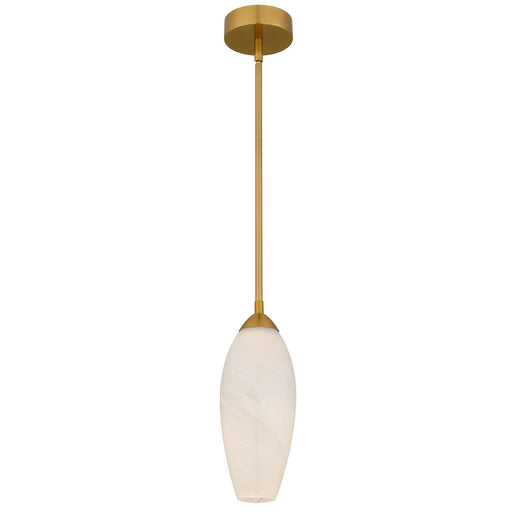 Burnett Mini Pendant in Brushed Gold