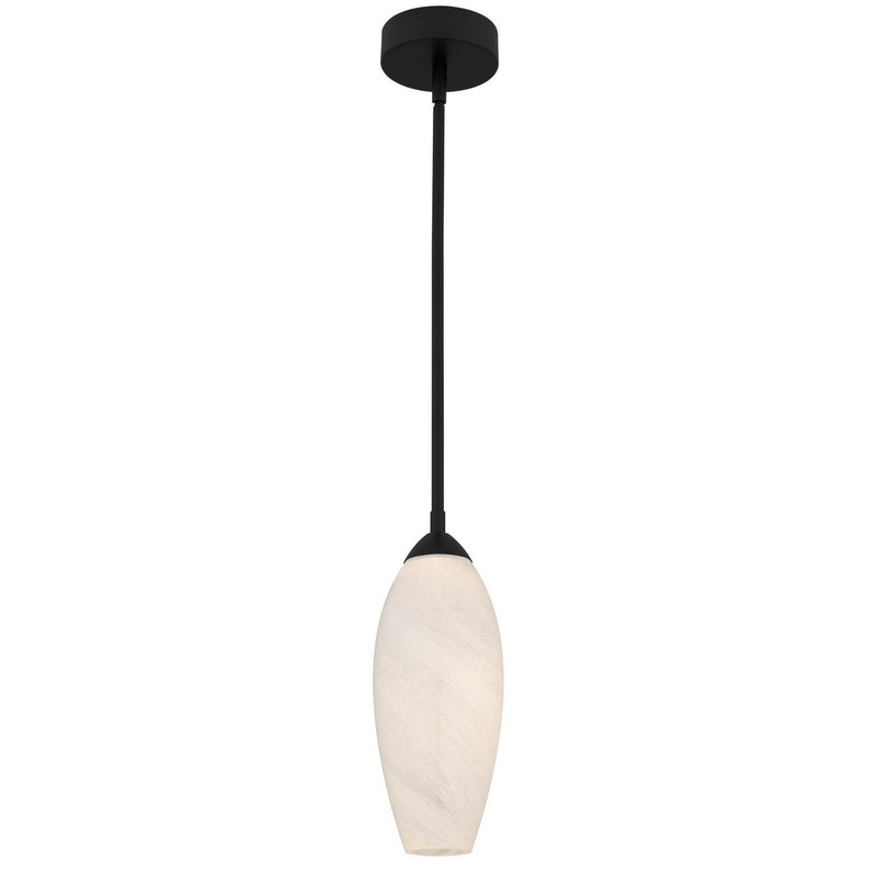 Burnett Mini Pendant in Matte Black