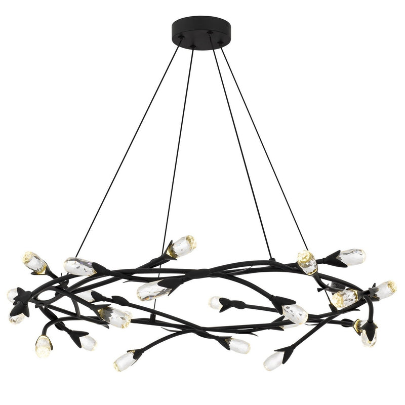 Cora Chandelier in Matte Black