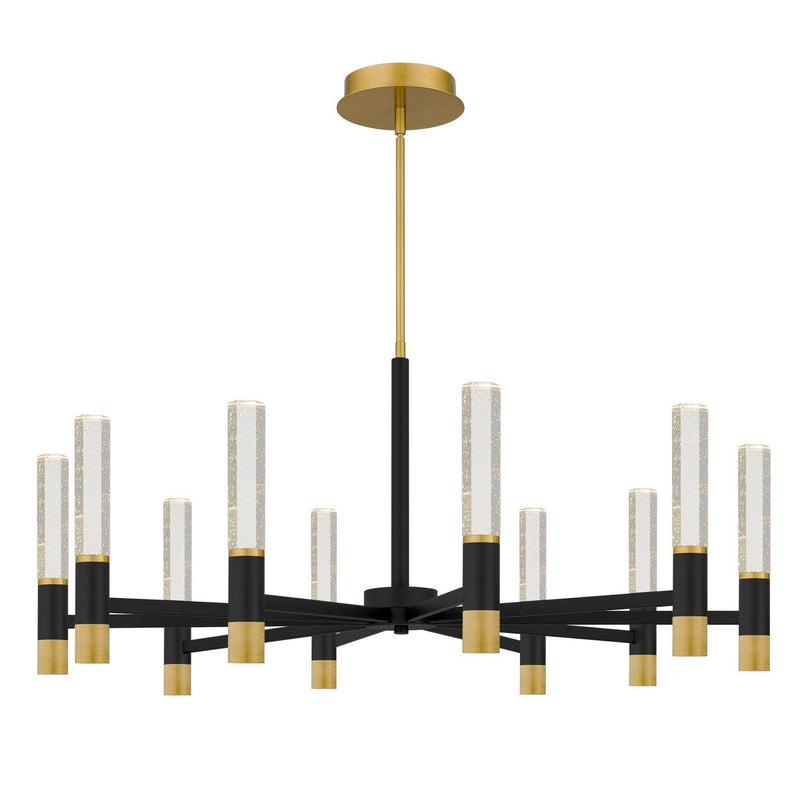Davies 10-Light Chandelier in Brushed Gold
