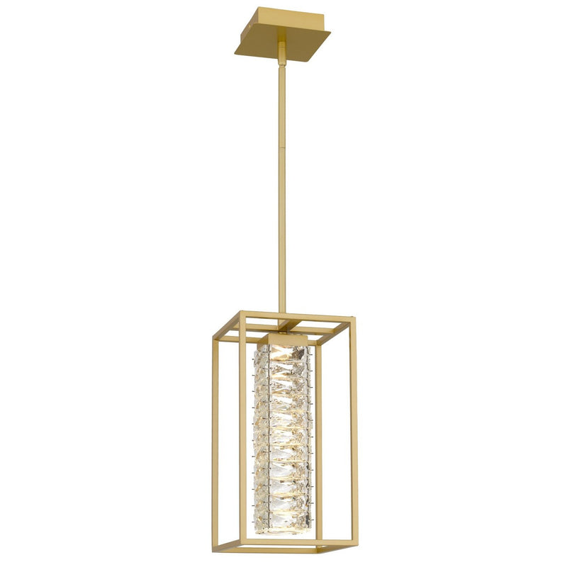 Dazzle Mini Pendant in Soft Gold