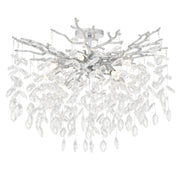 Isobel 8-Light Semi-Flush Mount in Polished Chrome