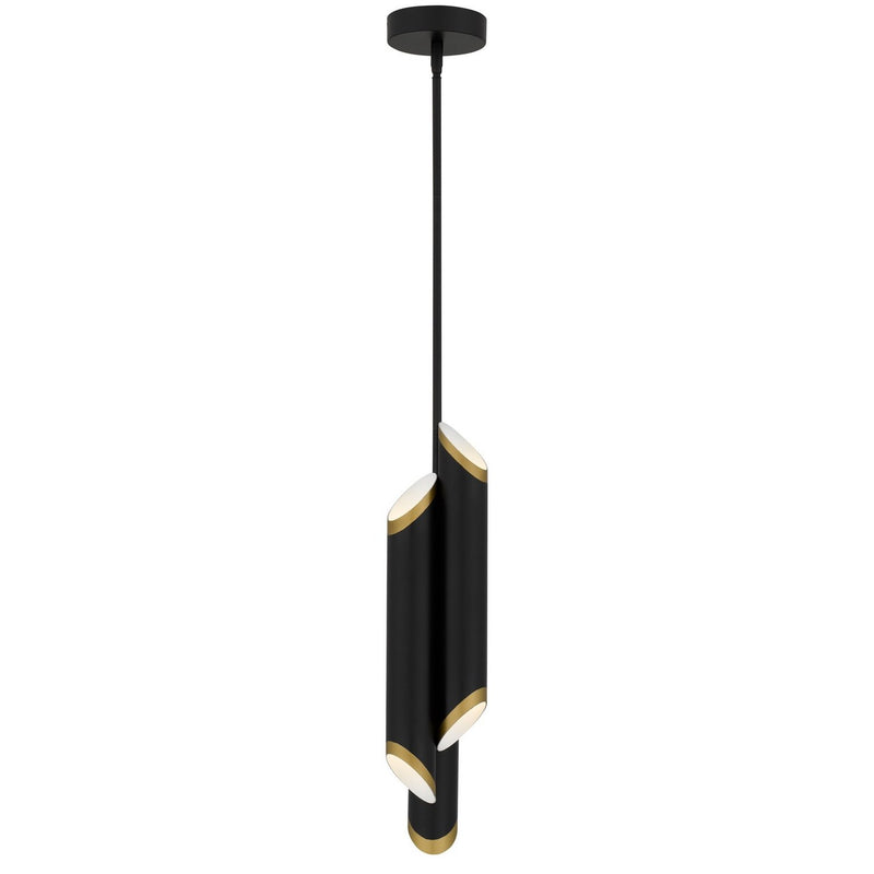 Manelis Mini Pendant in Matte Black