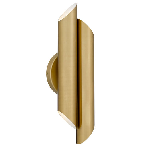 Manelis Wall Sconce in Brushed Gold