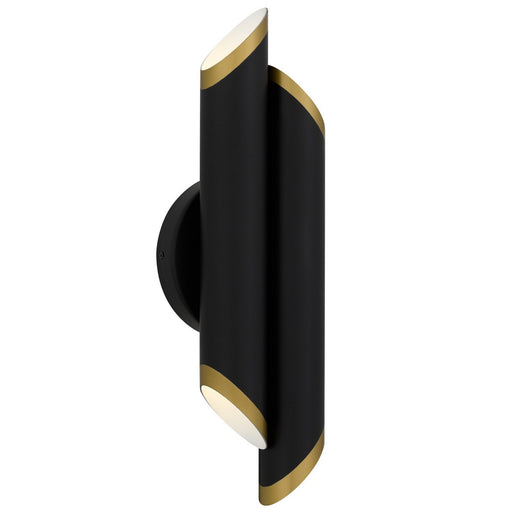 Manelis Wall Sconce in Matte Black