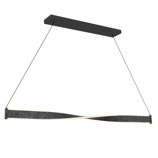 Porter LED Linear Pendant in Old Black Finish