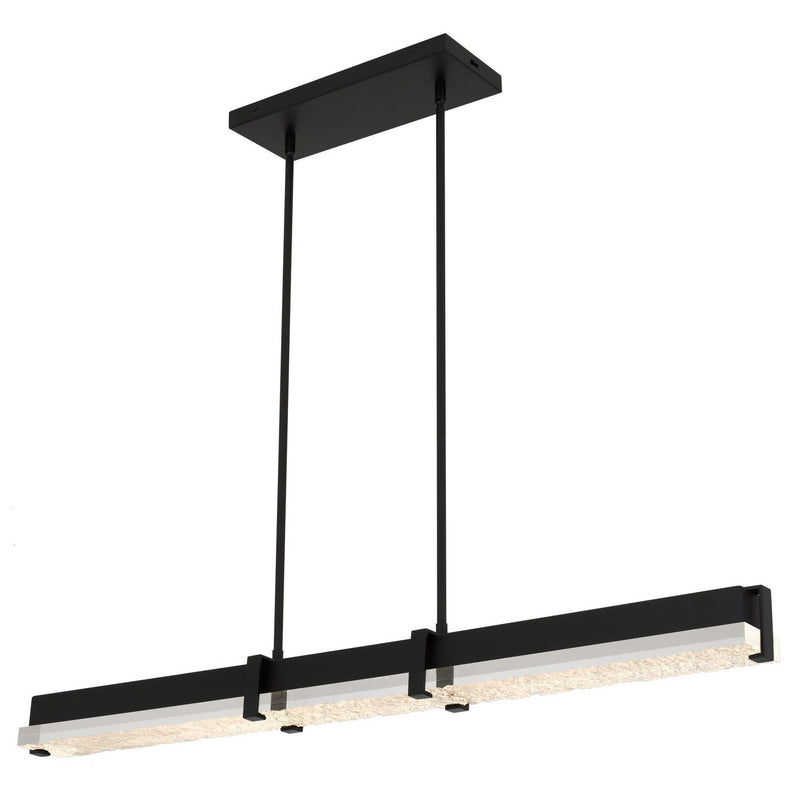 Theodore 48" LED Linear Pendant in Matte Black