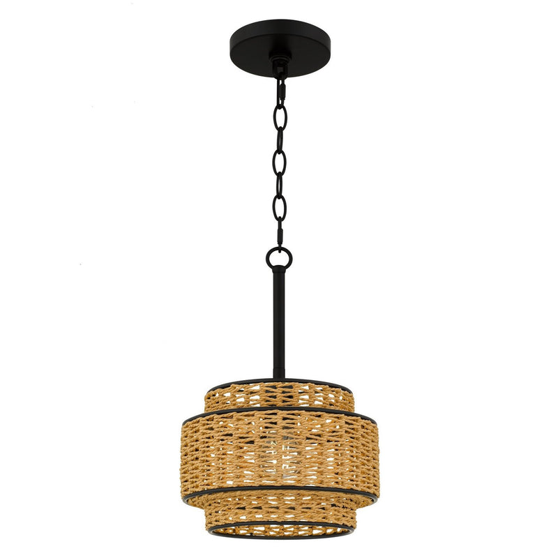 Teton Mini Pendant in Matte Black