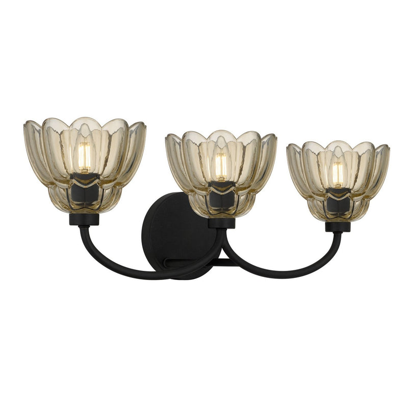 Whitecap 3-Light Bath Vanity Light in Mottled Cocoa