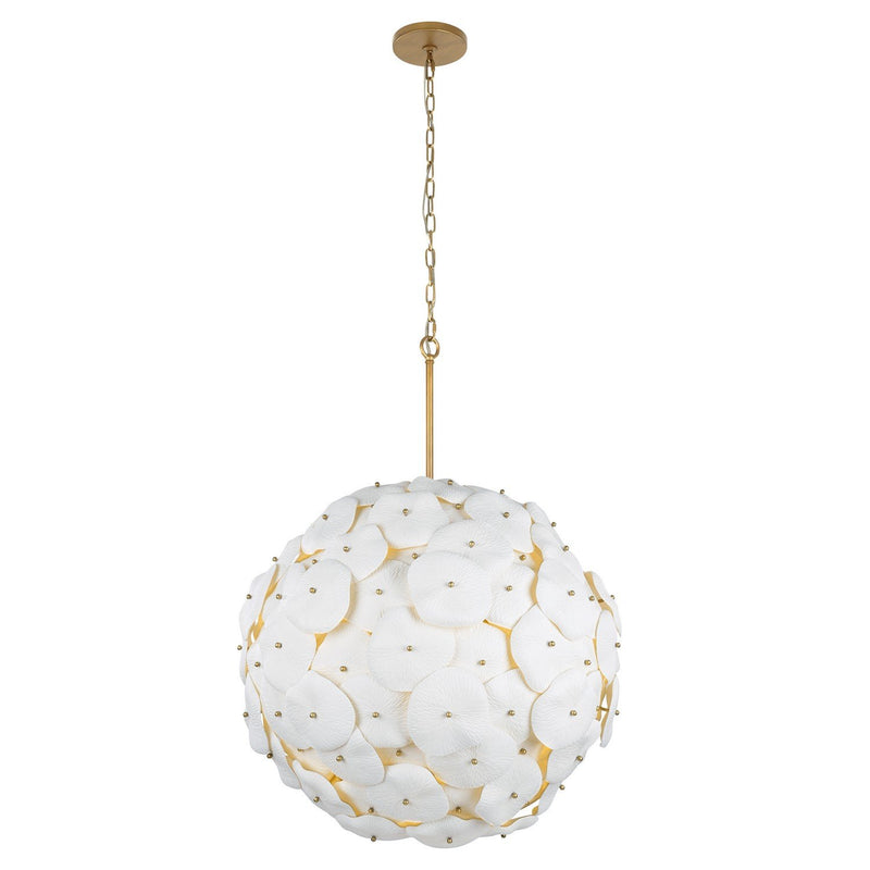 Coastlyn 7-Light Pendant in Legacy Brass