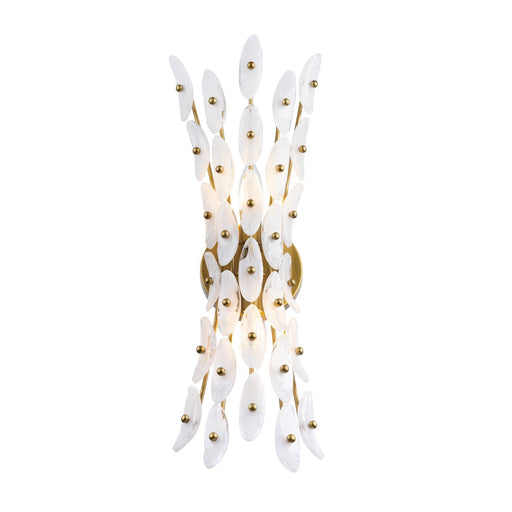 Sorra 2-Light Wall Sconce in Painted Legacy Brass