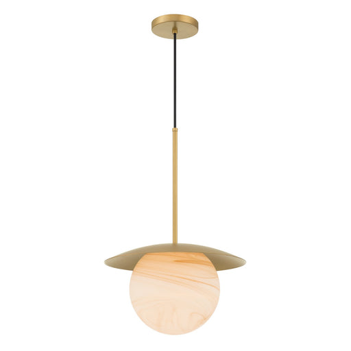 Olenne Pendant in Legacy Brass