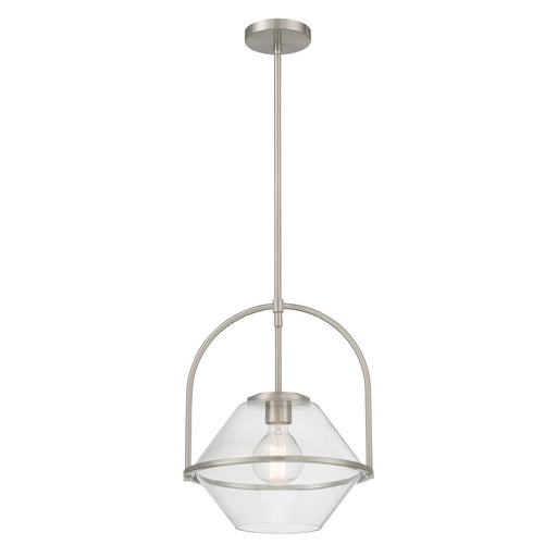 Coralyn Pendant in Brushed Nickel