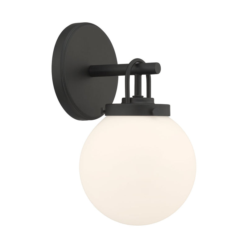 Ortesa Bath Sconce in Dark Matte Black