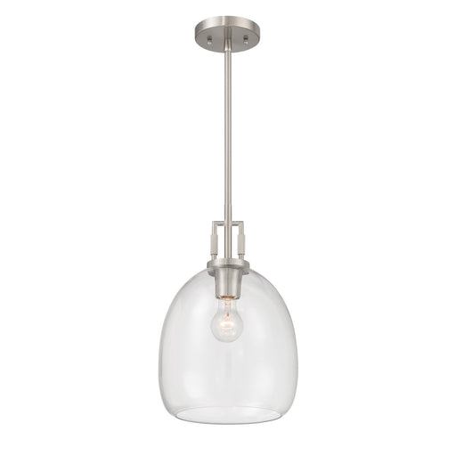 Orbis Mini Pendant in Brushed Nickel