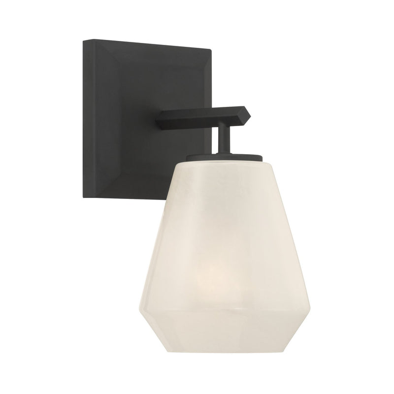 Siena Bath Sconce in Dark Matte Black