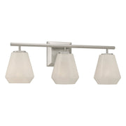 Siena 3-Light Bath Vanity Light in Brushed Nickel