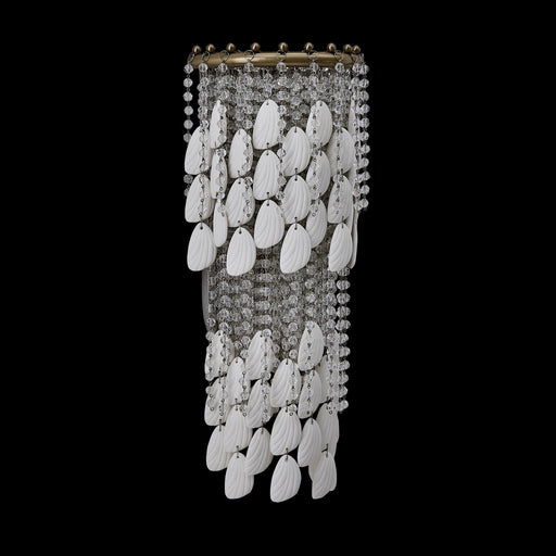 Farfalle 2-Light Wall Sconce in Brushed Champagne Gold
