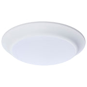 7.4" Dimmable LED Disk Flush Mount in White
