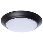 7.4" Dimmable LED Disk Flush Mount in Bronze
