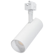 2.43" LED Track Head, 5.88" Tall in Matte White