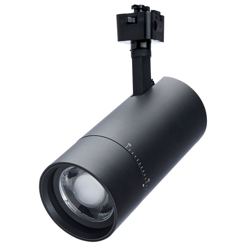3.14" LED Track Head, 9.25" Projection in Matte Black