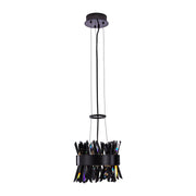 Glacier LED Mini Pendant in Black Nickel