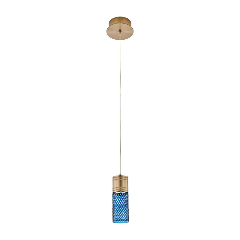 Kiriko LED Mini Pendant in Winter Brass