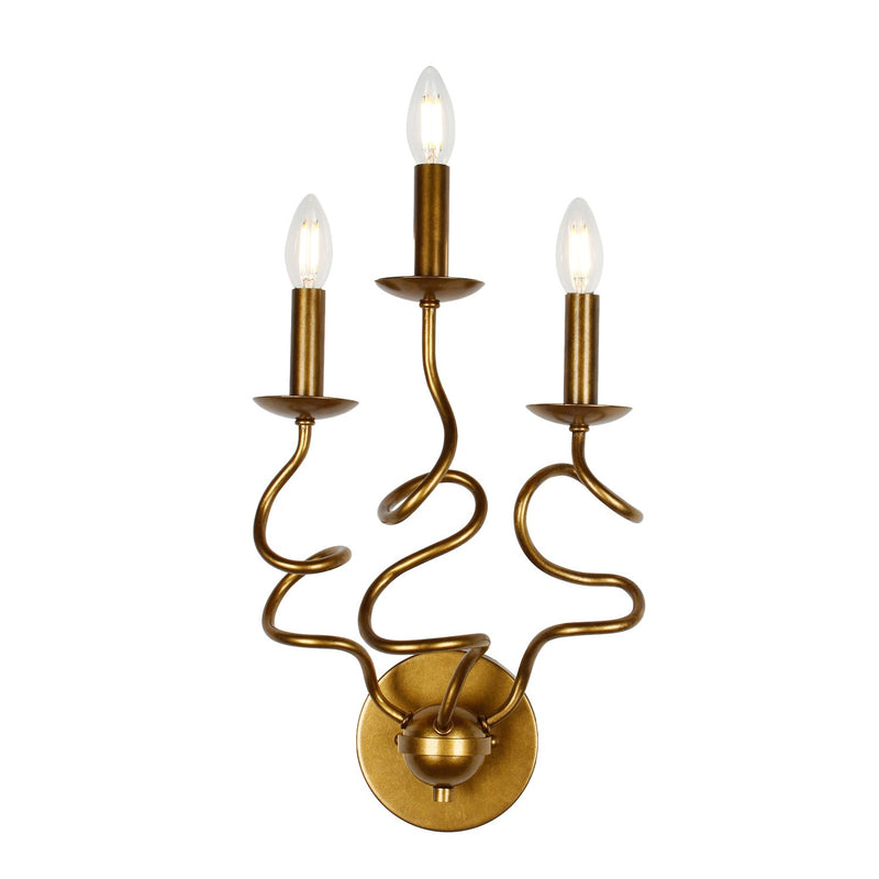 Rizo 3-Light Wall Sconce in Oil Rubbed Bronze