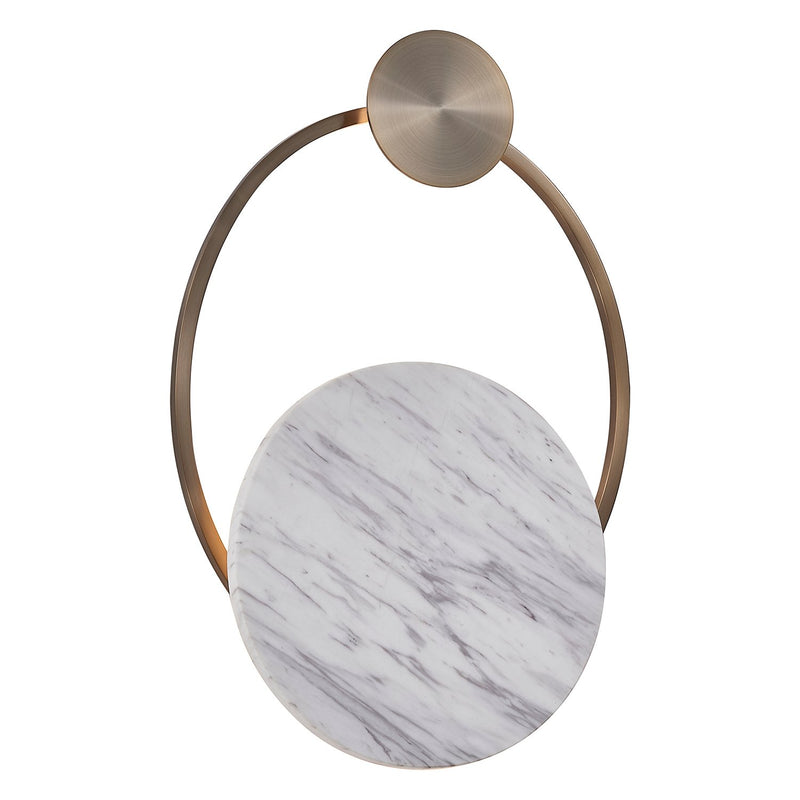 Spilla LED Wall Sconce in Brushed Champagne Gold