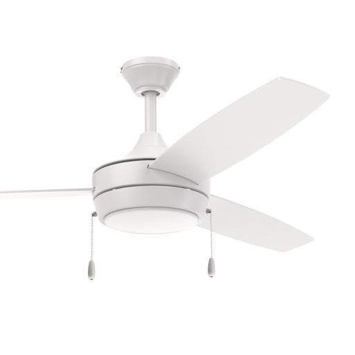 Nolyn 52" Ceiling Fan with Light in Matte White