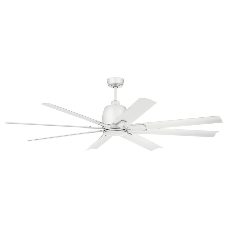 Breda 65" Outdoor Ceiling Fan in Matte White