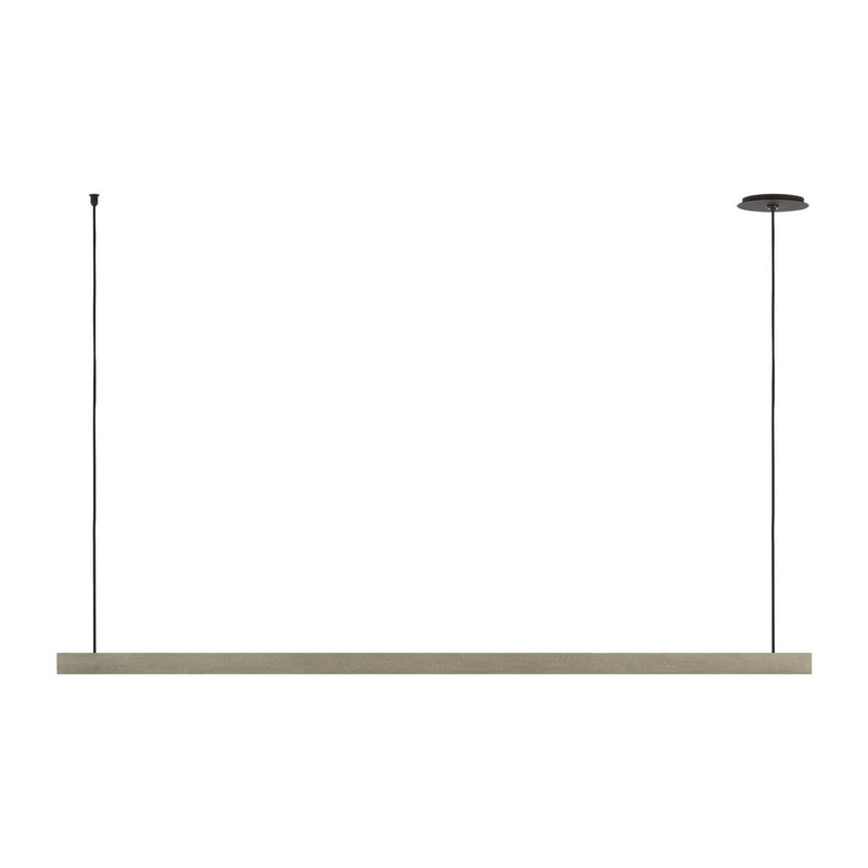 Lino 60" Linear Pendant in Honed Concrete