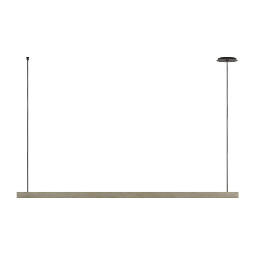 Lino 60" Linear Pendant in Honed Concrete