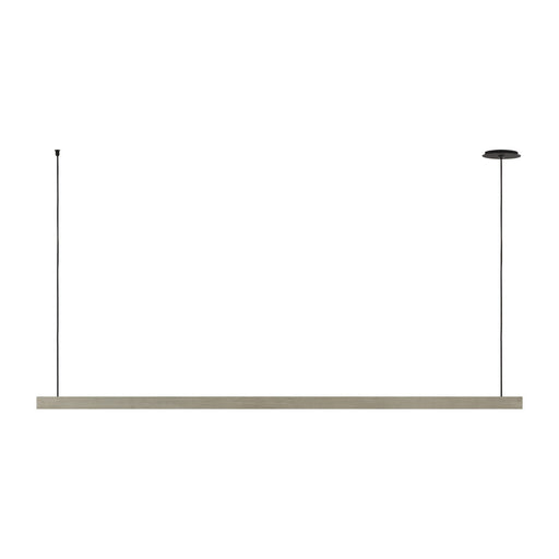 Lino 72" Linear Pendant in Honed Concrete