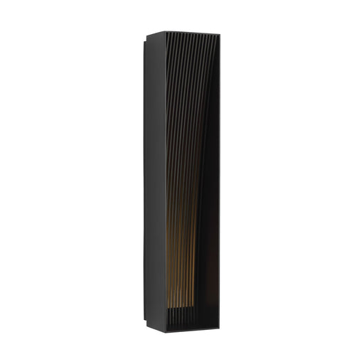Strum 21-Inch Outdoor Wall Sconce in Outdoor Black
